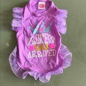 Lulu Pink “Princess Has Arrived” Tee (Girl) XS NWOT